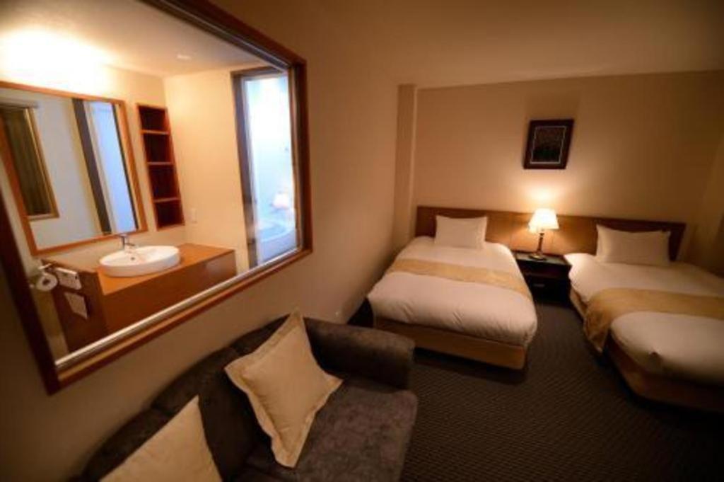 Hotel New Palace Aizuwakamatsu Exterior photo